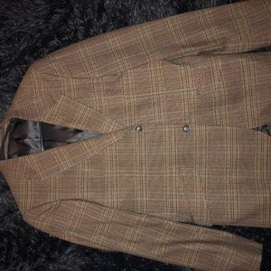 ENGLISH LAUNDRY BLAZER WITH INSIDE BRITISH PRINT
